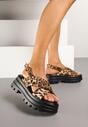 Sandale Imprimeu leopard