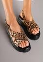 Sandale Imprimeu leopard