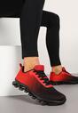 Pantofi sport Negru cu roșu