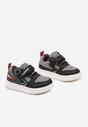 Czarne Buty Sportowe Sneakersy ze Skórzaną Wkładką Nonanira