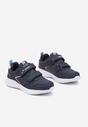 Granatowe Buty Sportowe Sneakersy z Motywem Gwiazdek Ilanier