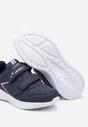 Granatowe Buty Sportowe Sneakersy z Motywem Gwiazdek Ilanier