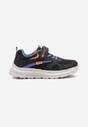 Czarno-Niebieskie Buty Sportowe Sneakersy Ozdobione Napisem Ilovella