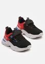 Pantofi sport Negru cu roșu