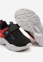 Pantofi sport Negru cu roșu