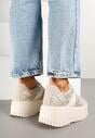 Sneakers Print piele de șarpe