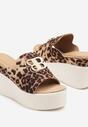 Papuci Imprimeu leopard