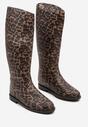Cizme de cauciuc  Imprimeu leopard