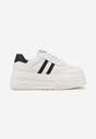 Sneakers Alb cu negru