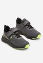 Pantofi sport Gri cu verde