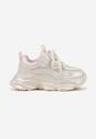 Pantofi sport Bej cu roz