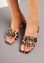 Papuci Imprimeu leopard