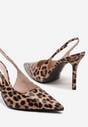 Pantofi stiletto Imprimeu leopard