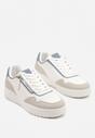Sneakers Alb cu albastru