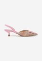 Pantofi cu toc Roz