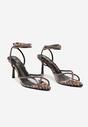 Pantofi stiletto Imprimeu leopard