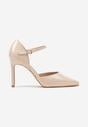 Pantofi stiletto Bej