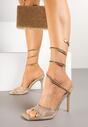 Pantofi stiletto Aurii