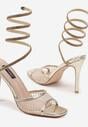Pantofi stiletto Aurii