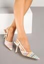 Pantofi stiletto Bej