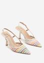 Pantofi stiletto Bej