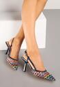 Pantofi stiletto Bleumarin