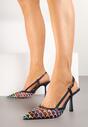 Pantofi stiletto Bleumarin