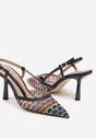 Pantofi stiletto Bleumarin