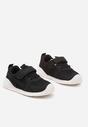 Czarne Buty Sportowe Sneakersy z Zapięciem na Rzep Elisona