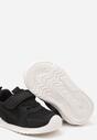 Czarne Buty Sportowe Sneakersy z Zapięciem na Rzep Elisona