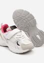 Wielokolorowe Buty Sportowe Sneakersy z Geometrycznym Motywem Olirenea
