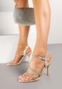 Pantofi stiletto Aurii