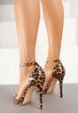 Pantofi stiletto Imprimeu leopard
