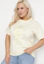T-shirt Galben deschis