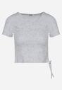 T-shirt Gri închis