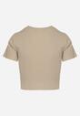 T-shirt Bej închis