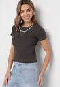 T-shirt Gri închis
