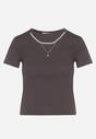 T-shirt Gri închis