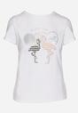 T-shirt Alb