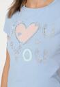 T-shirt Albastru deschis