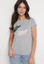 T-shirt Gri închis