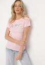 T-shirt Roz deschis