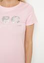 T-shirt Roz deschis