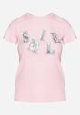 T-shirt Roz deschis