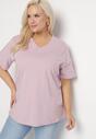 T-shirt Mov deschis