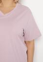 T-shirt Mov deschis