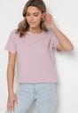 T-shirt Mov deschis