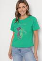 T-shirt Verde închis