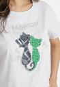 T-shirt Gri deschis