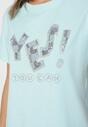 T-shirt Albastru deschis